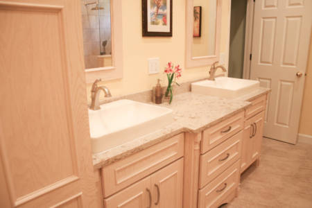 Franklin Tennessee Bathroom Remodel Vanity Floors Tub Shower