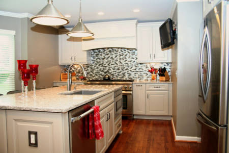 Franklin Tennessee Kitchen Remodel Cabinets Countertops Tile