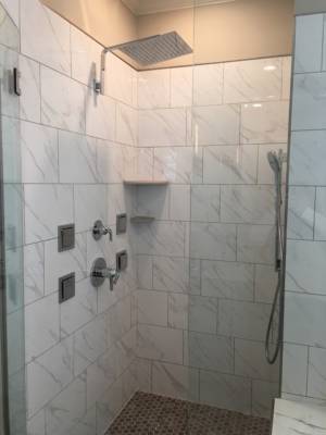 Franklin Tennessee Bathroom Remodel Vanity Tub Shower Floors