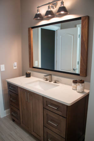 franklin Tennessee bathroom remodel vanity