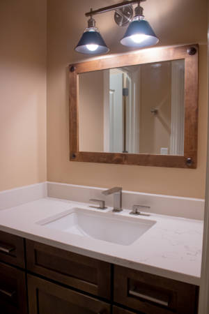 franklin Tennessee bathroom remodel vanity