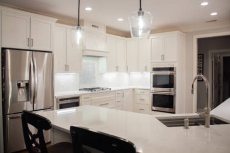 Franklin Tennessee Kitchen Remodel White Cabinets