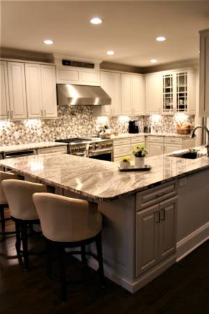 Franklin Tennessee Kitchen Remodel Floor Cabinets Countertops