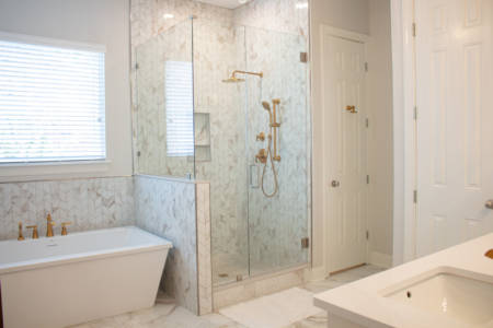 Franklin Tennessee Bathroom Remodel Shower Tub