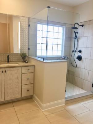 Franklin Tennessee Bathroom Remodel Vanity Floors Tub Shower