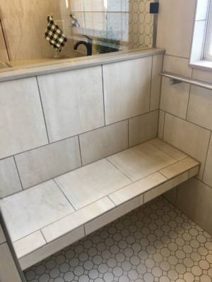 Franklin Tennessee Bathroom Remodel Vanity Floors Tub Shower