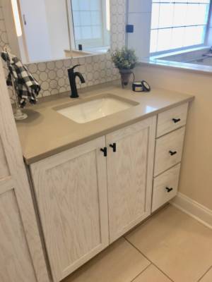 Franklin Tennessee Bathroom Remodel Vanity Floors Tub Shower