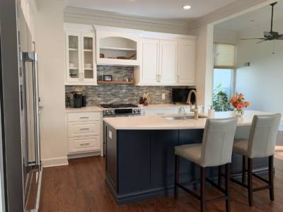 Franklin Tennessee Kitchen Remodel Cabinets Countertops Tile