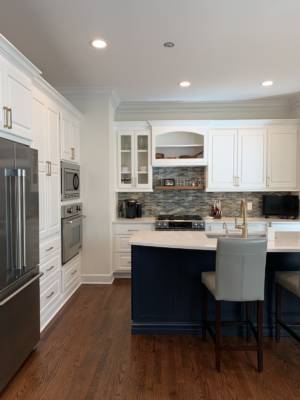 Franklin Tennessee Kitchen Remodel Cabinets Countertops Tile