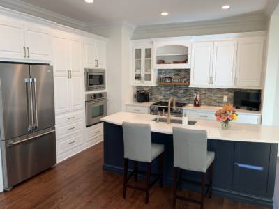 Franklin Tennessee Kitchen Remodel Cabinets Countertops Tile