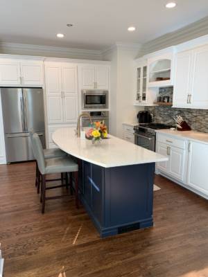 Franklin Tennessee Kitchen Remodel Cabinets Tile Floors