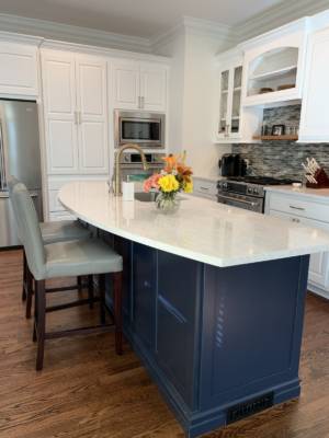 Franklin Tennessee Kitchen Remodel Cabinets Tile Floors