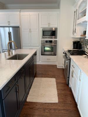 Franklin Tennessee Kitchen Remodel Cabinets Tile Floors