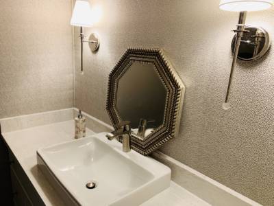 franklin TN bathroom remodel vanity mirror sink