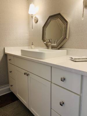 Franklin Tennessee Bathroom Remodel Vanity Floors Tub Shower