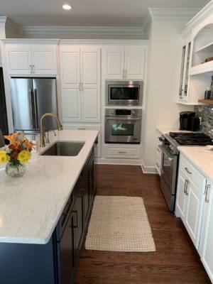 Franklin Tennessee Kitchen Remodel Cabinets Tile Floors