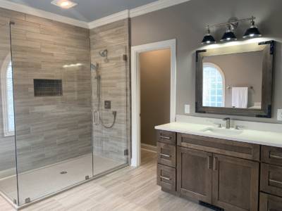 Franklin Tennessee Bathroom Remodel Vanity Tub Shower Floors