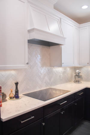 Franklin Tennessee Kitchen Remodel Black and White