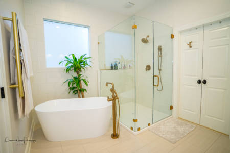 Franklin Tennessee Bathroom Remodel Vanity Floors Tub Shower