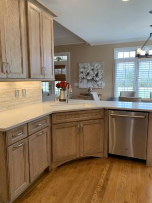 Franklin Tennessee Kitchen Remodel Cabinets Tile Floors