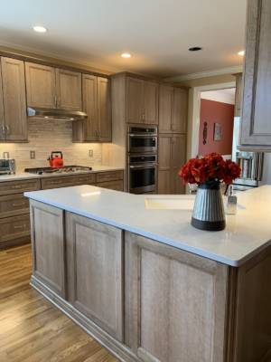 Franklin Tennessee Kitchen Remodel Cabinets Tile Floors