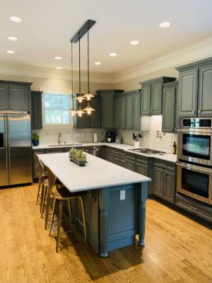 Franklin Tennessee Kitchen Remodel Cabinets Countertops Tile