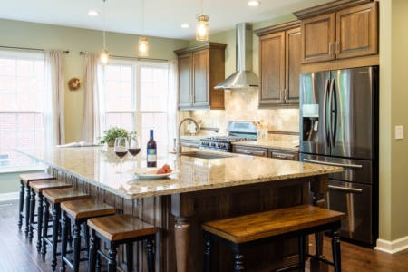 Franklin Tennessee Kitchen Remodel Cabinets Countertops Tile