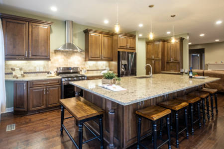 Franklin Tennessee Kitchen Remodel Cabinets Countertops Tile