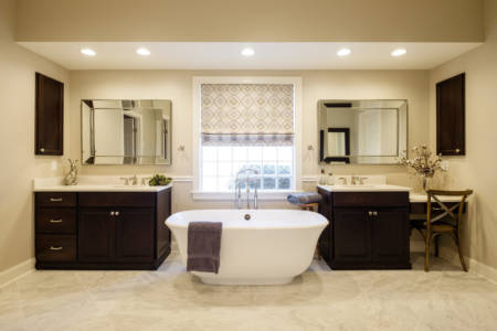 Franklin Tennessee Bathroom Remodel Vanity Shower Tub Lights