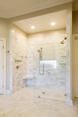 Franklin Tennessee Bathroom Remodel Vanity Shower Tub Lights