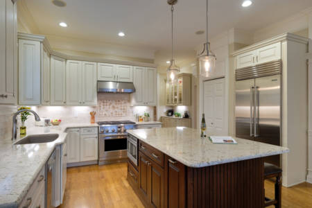 Franklin Tennessee Kitchen Remodel Cabinets Countertops Tile