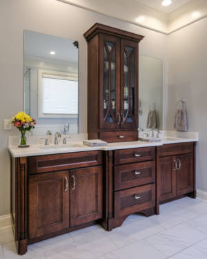 franklin TN bathroom remodel vanity mirror sink