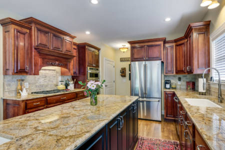 Franklin Tennessee Kitchen Remodel Cabinets Countertops Tile