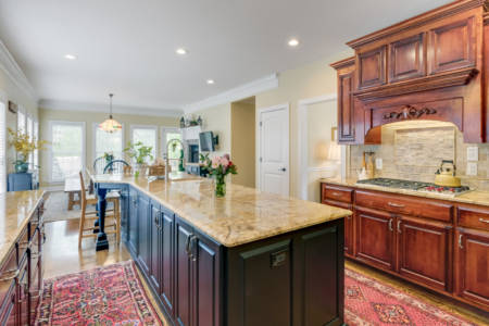 Franklin Tennessee Kitchen Remodel Cabinets Countertops Tile