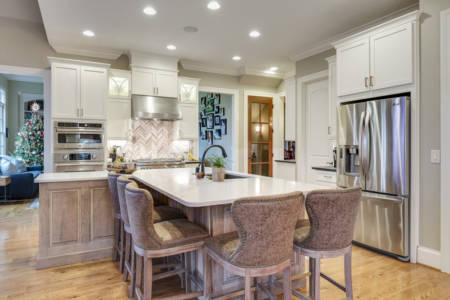 Franklin Tennessee Kitchen Remodel Cabinets Countertops Tile