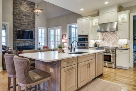 Franklin Tennessee Kitchen Remodel Cabinets Countertops Tile