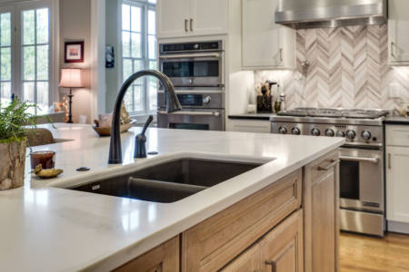 Franklin Tennessee Kitchen Remodel Cabinets Countertops Tile