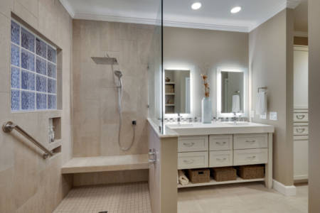 Franklin Tennessee Bathroom Remodel Vanity Tub Shower Floors